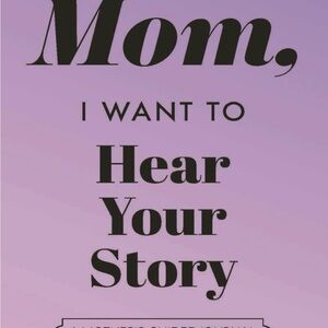 Mom I Want To Hear Your Story Paperback Guided Journal Book To Share Moms Story